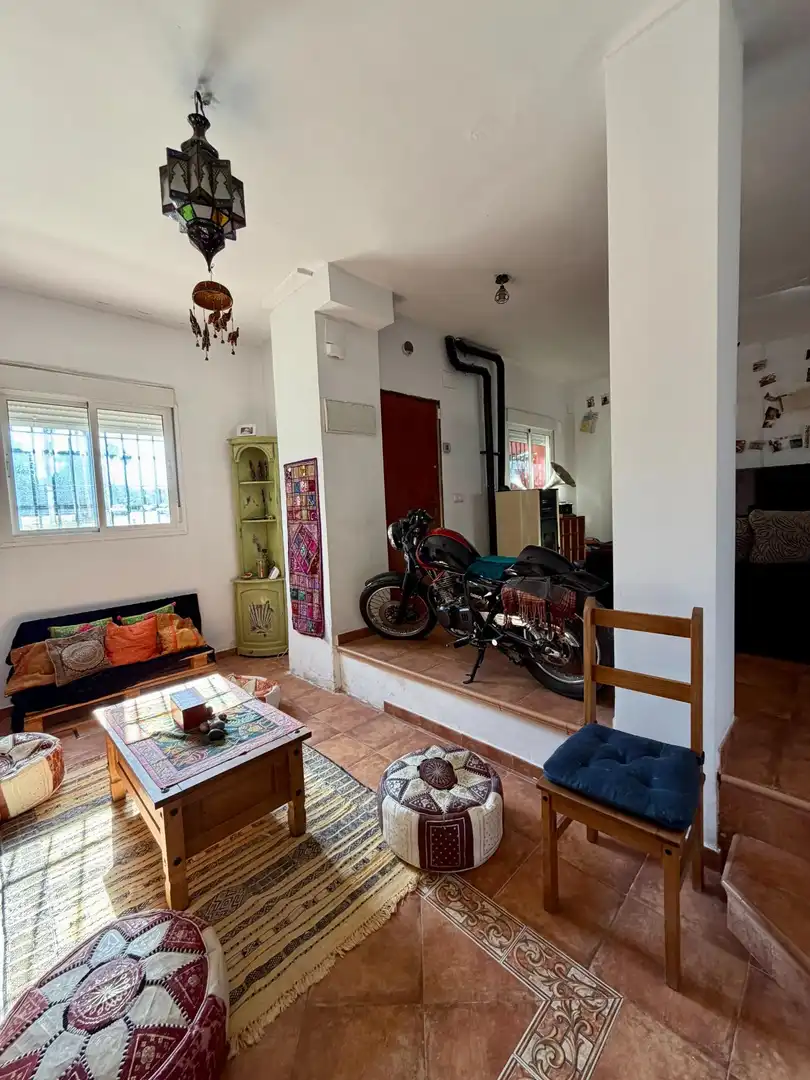 Sala de estar de Casa adosada en venta en Villanueva del Ariscal