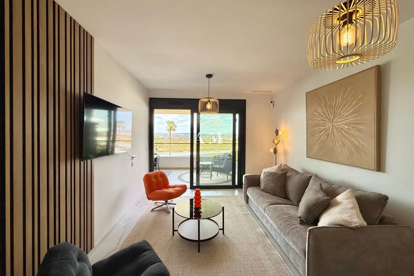 Sala de estar de Piso de alquiler en Torrevieja con Aire acondicionado, Calefacción y Terraza