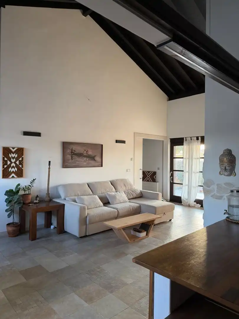 Sala d'estar de Casa o xalet en venda en Murcia amb Aire condicionat, Jardí privat i Terrassa