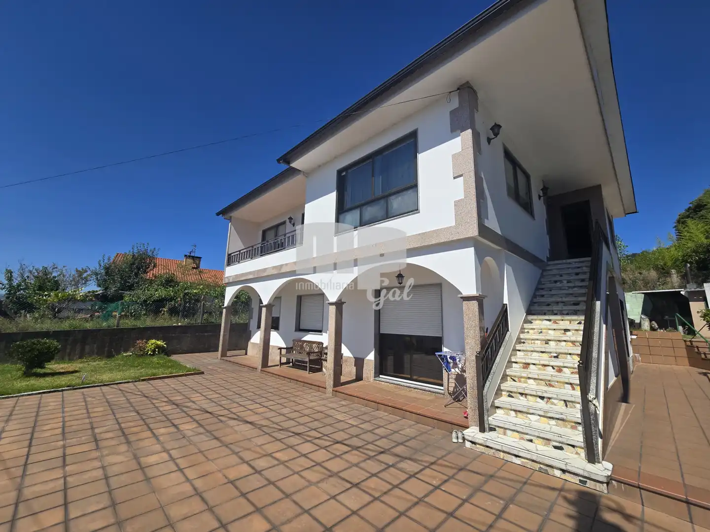Vista exterior de Casa o chalet en venta en Mos con Jardín privado y Terraza