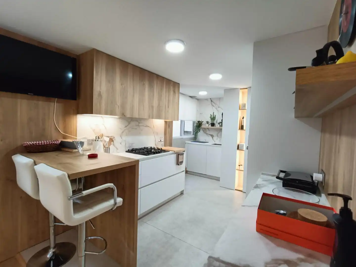 Cocina de Piso de alquiler en Castellón de la Plana / Castelló de la Plana con Aire acondicionado y Amueblado