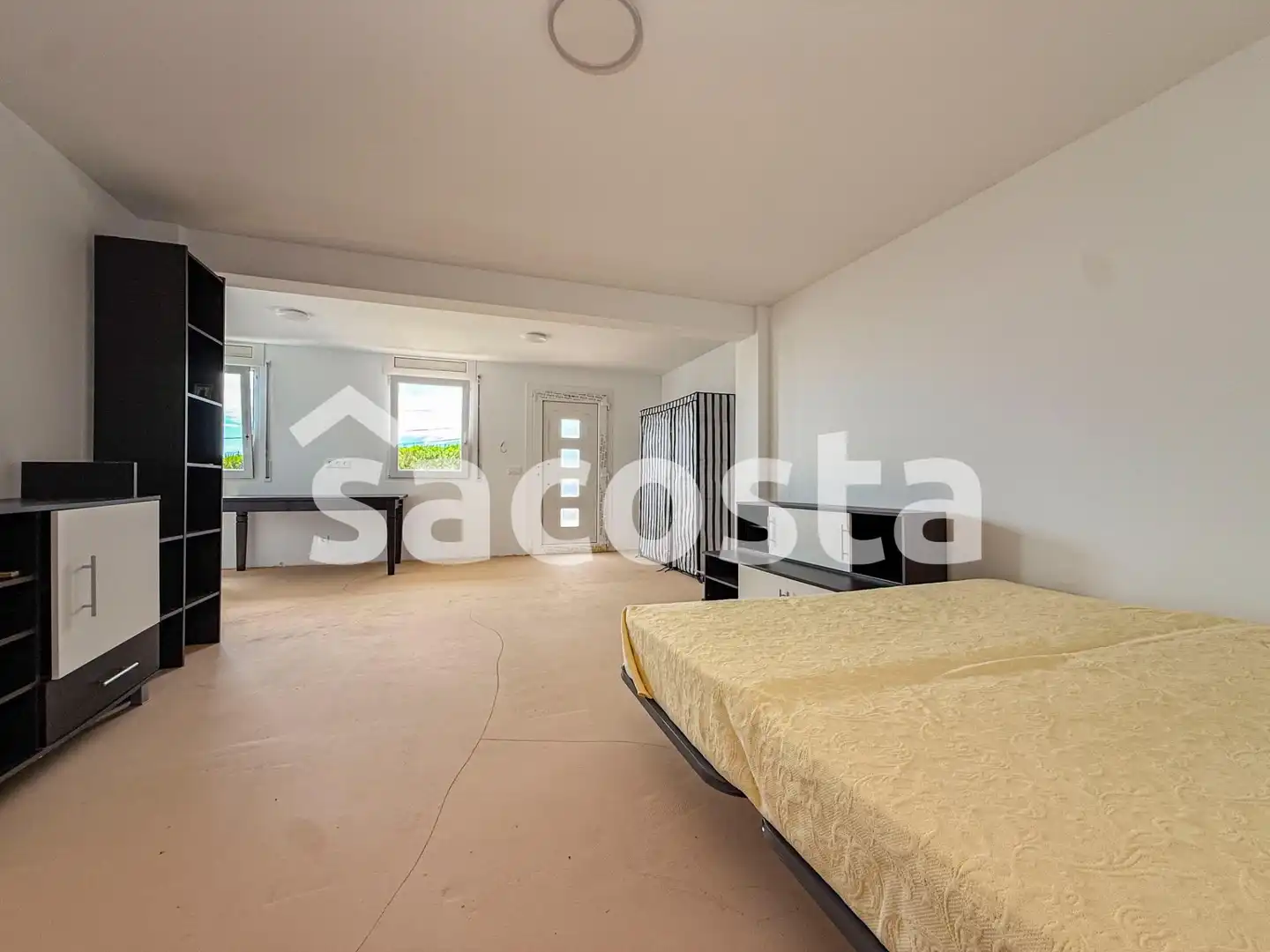 Schlafzimmer von Haus oder Chalet zum Verkauf in Lloret de Mar mit Klimaanlage, Heizung und Privatgarten