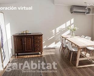 Dining room of Flat for sale in  Valencia Capital  with Air Conditioner