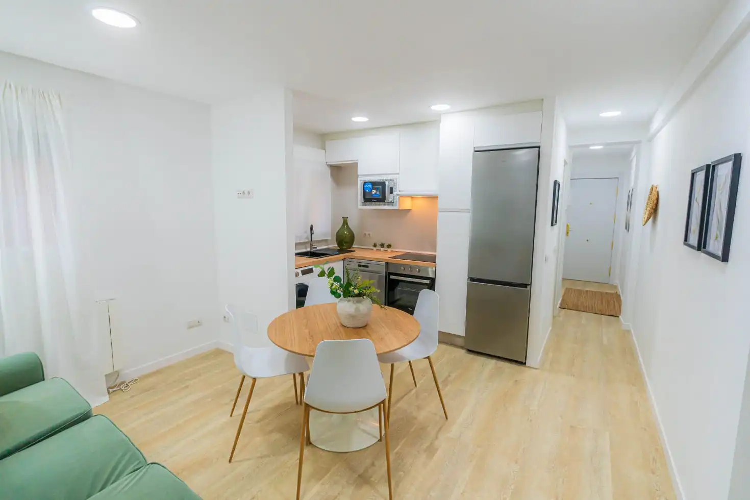 Küche von Wohnung zum Verkauf in Santander mit Heizung, Möbliert und Ofen