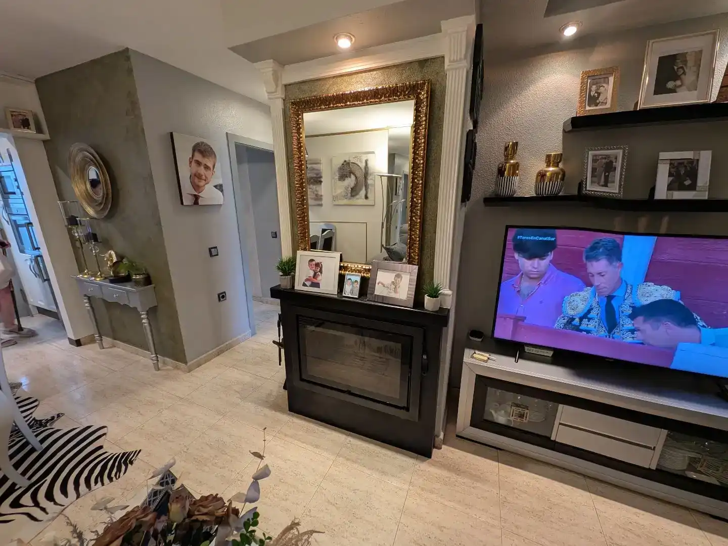 Sala d'estar de Pis en venda en Pilar de la Horadada amb Aire condicionat