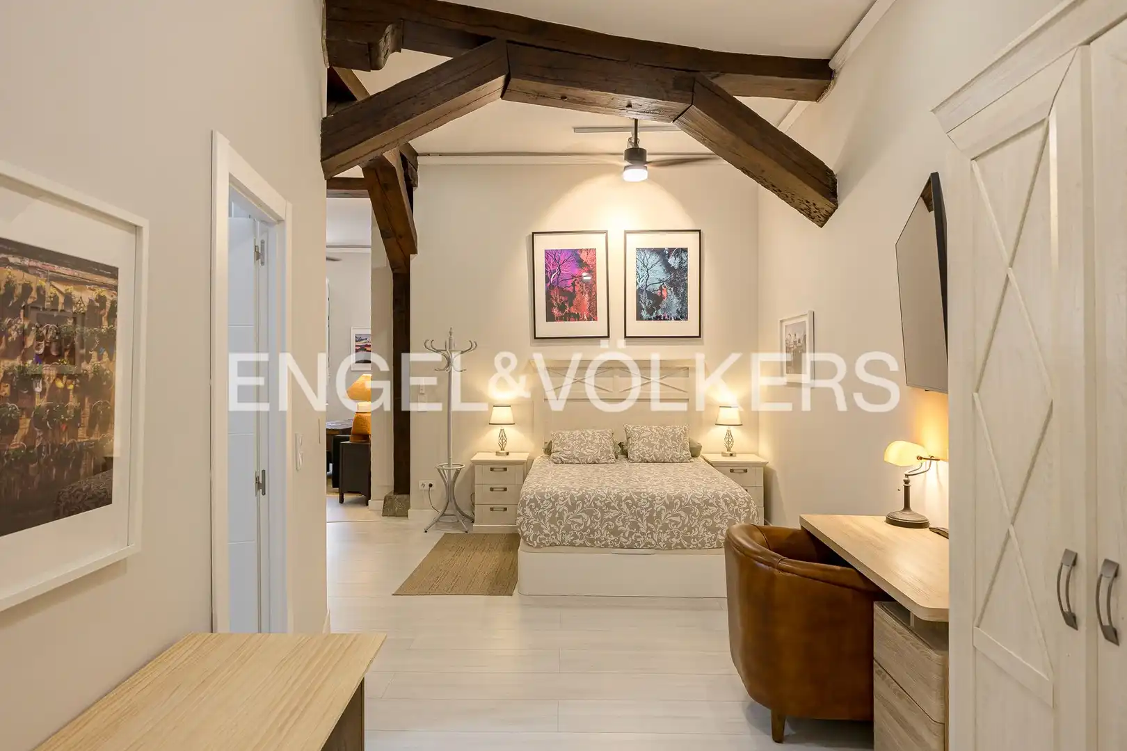 Schlafzimmer von Wohnung zum Verkauf in Madrid mit Heizung