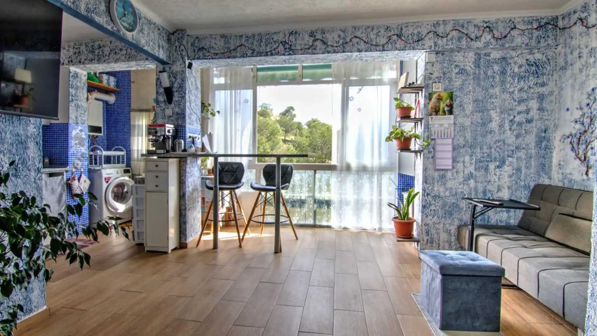 Cocina de Piso en venta en Alicante / Alacant con Calefacción y Amueblado