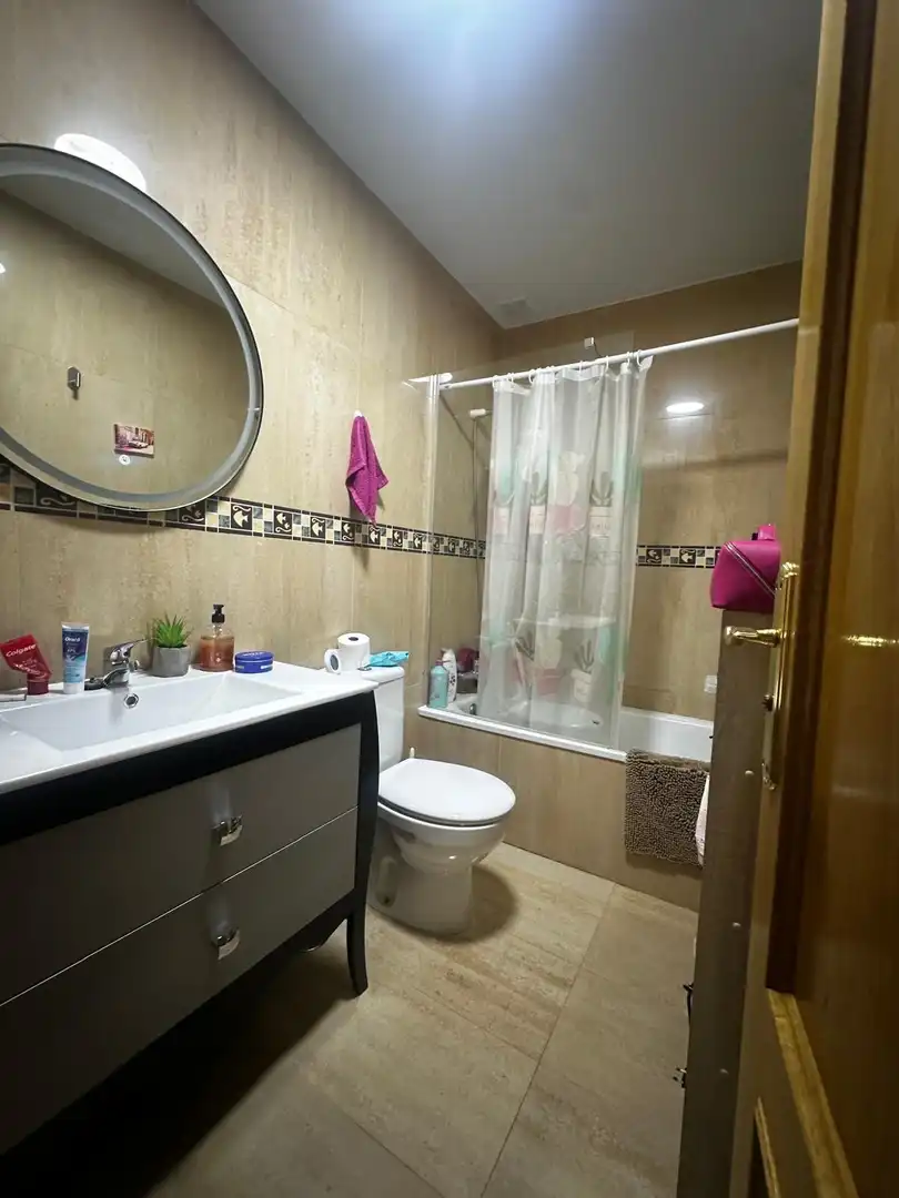 Badezimmer von Wohnung zum Verkauf in Pulpí mit Klimaanlage, Terrasse und Möbliert