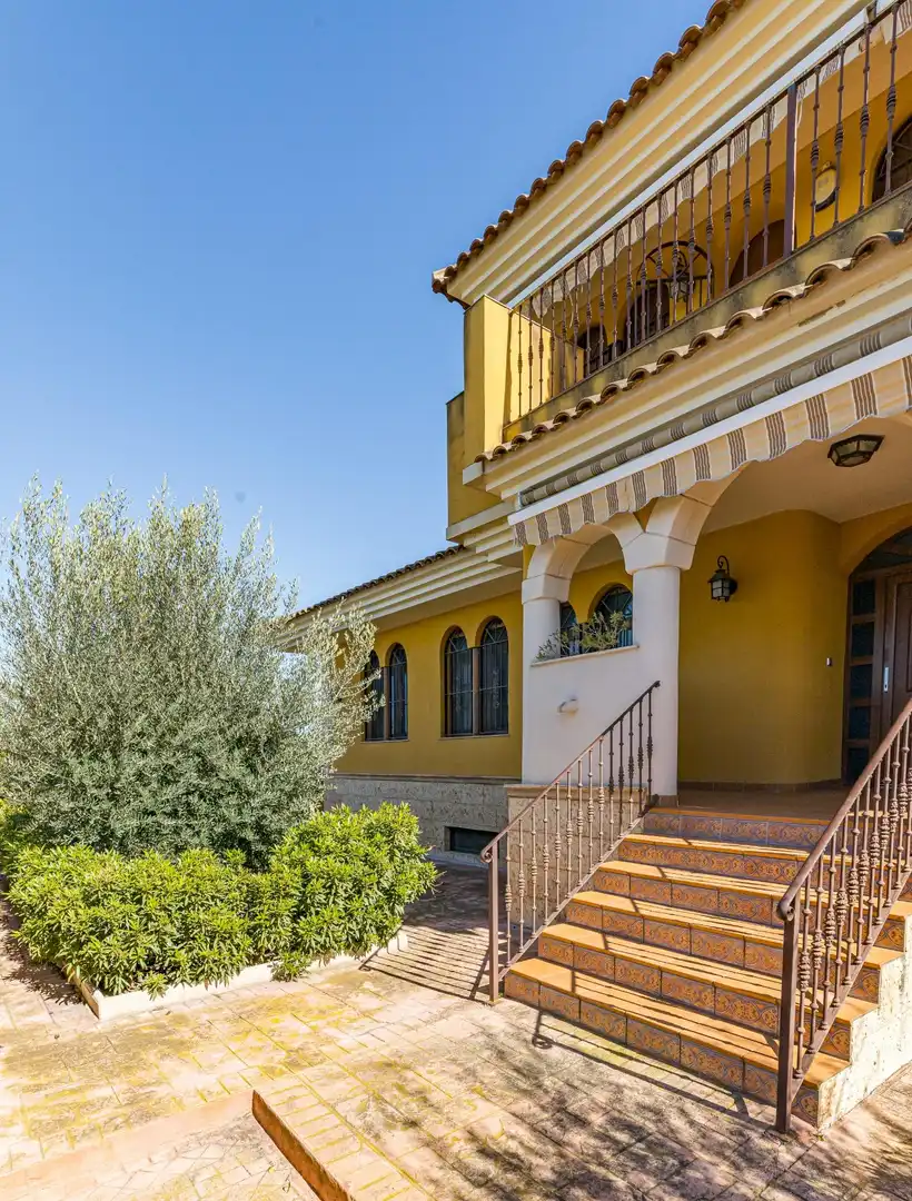 Vista exterior de Casa o chalet en venta en  Murcia Capital con Aire acondicionado, Jardín privado y Terraza