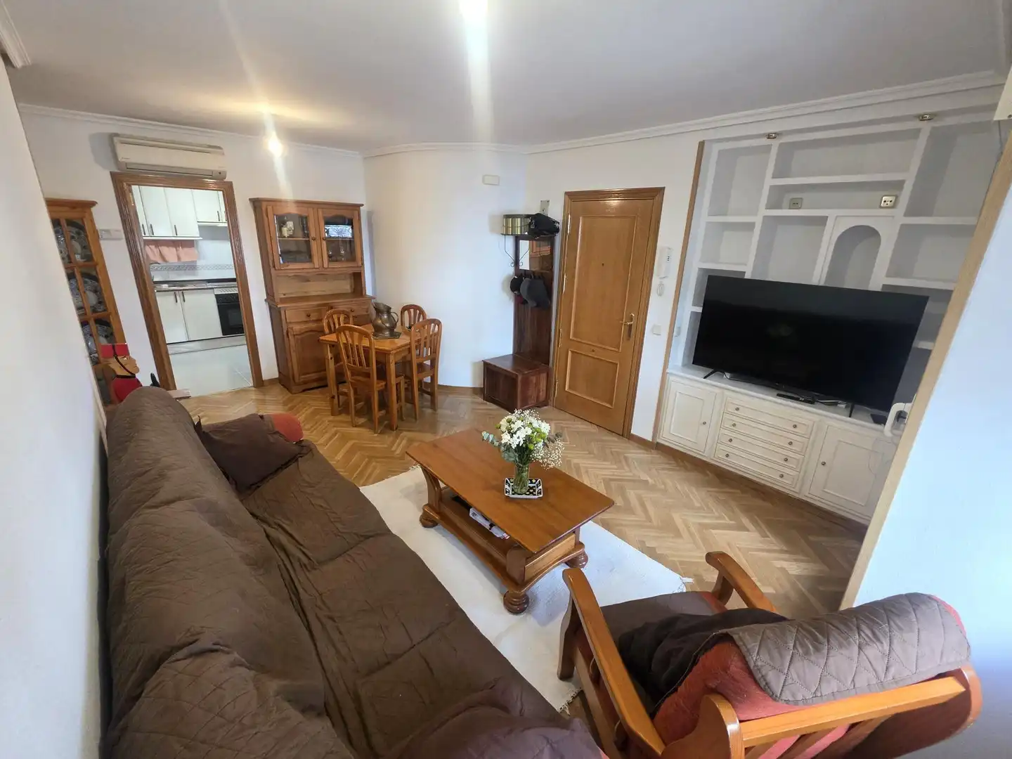 Sala de estar de Piso en venta en Valdemoro con Aire acondicionado, Calefacción y Parquet
