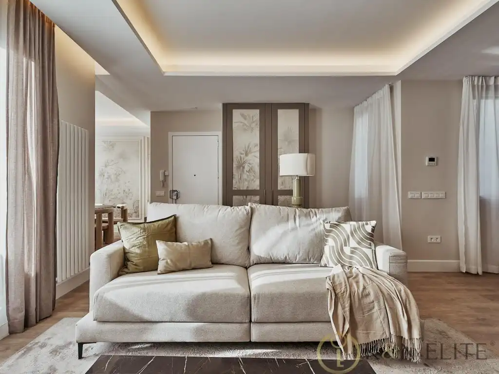 Living room of Attic for sale in Madrid  with Air Conditioner, Terrace and Swimming Pool
