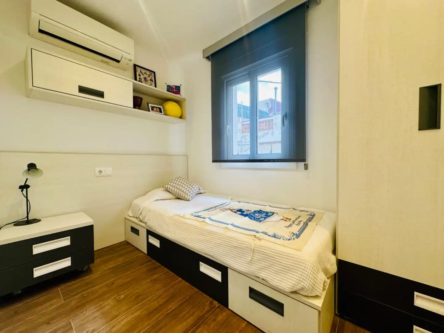 Bedroom of Houses for sale in Alcanar  with Air Conditioner, Private garden and Parquet flooring