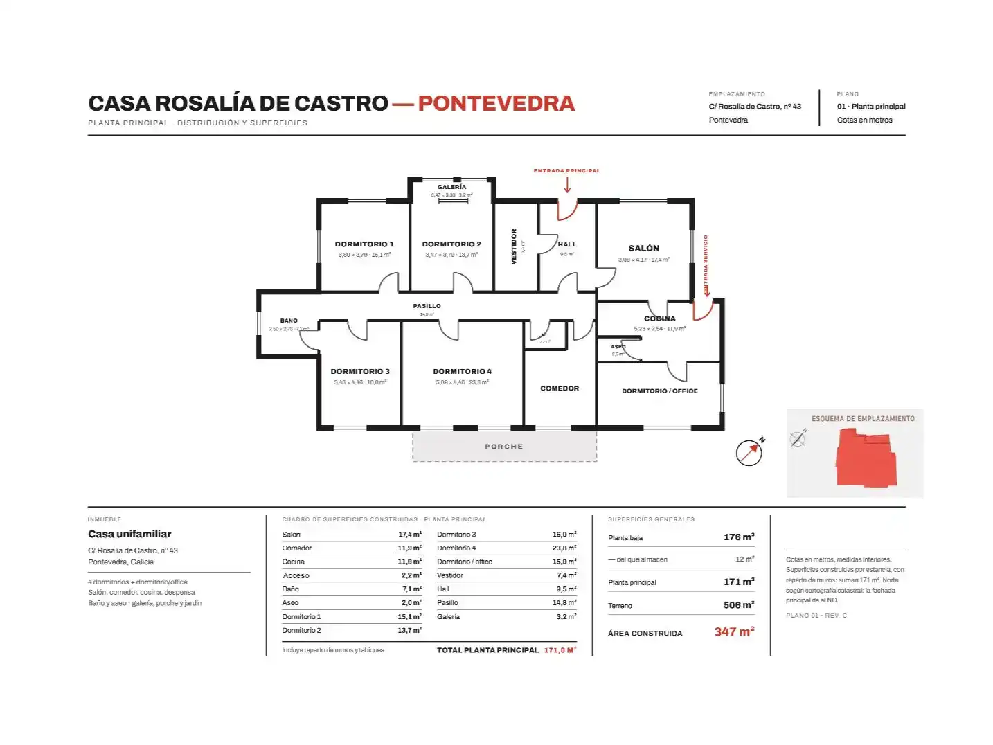 Casa o xalet en venda en Pontevedra Capital 