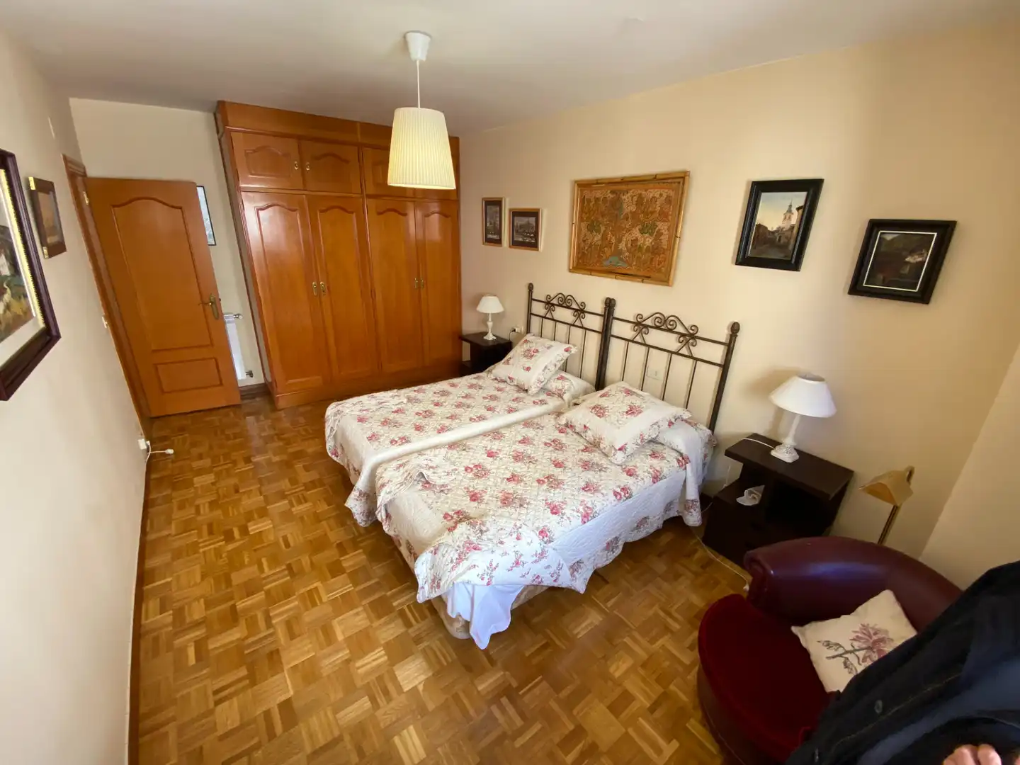 Bedroom of Flat for sale in Fitero  with Heating, Parquet flooring and Terrace