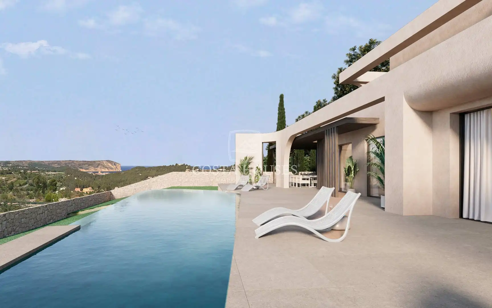 Terraza de Casa o chalet en venta en Jávea / Xàbia con Aire acondicionado, Calefacción y Jardín privado