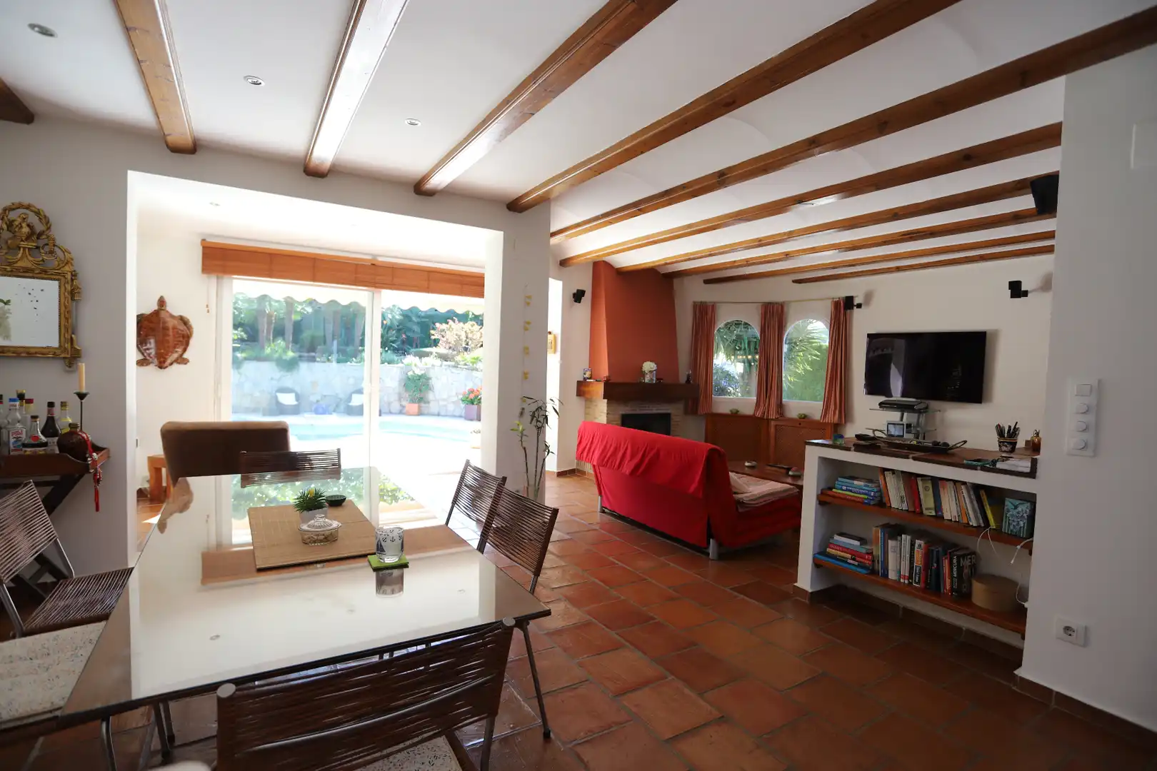 Living room of Houses for sale in Dénia  with Air Conditioner, Heating and Private garden