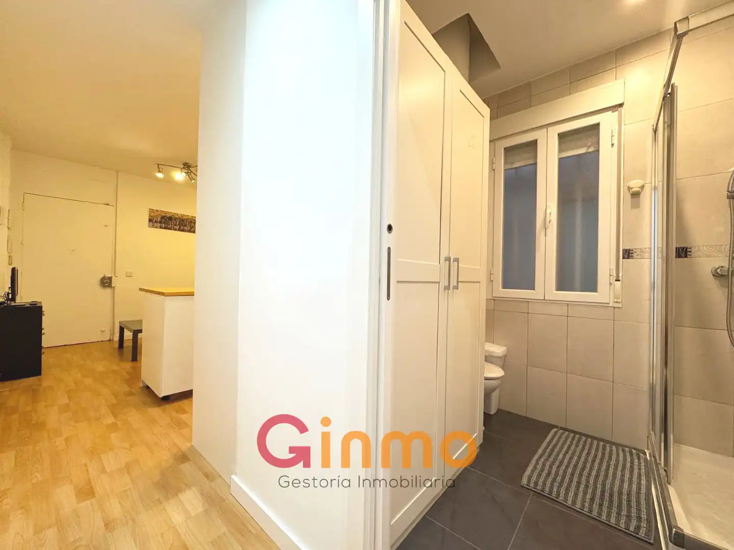 Bedroom of Flat for rent in Madrid  with Air Conditioner, Heating and Parquet flooring
