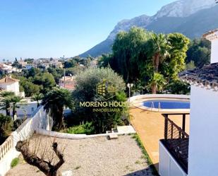 Vista exterior de Casa o xalet de lloguer en Dénia amb Aire condicionat, Calefacció i Jardí privat