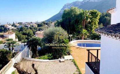 Vista exterior de Casa o xalet de lloguer en Dénia amb Aire condicionat, Calefacció i Jardí privat