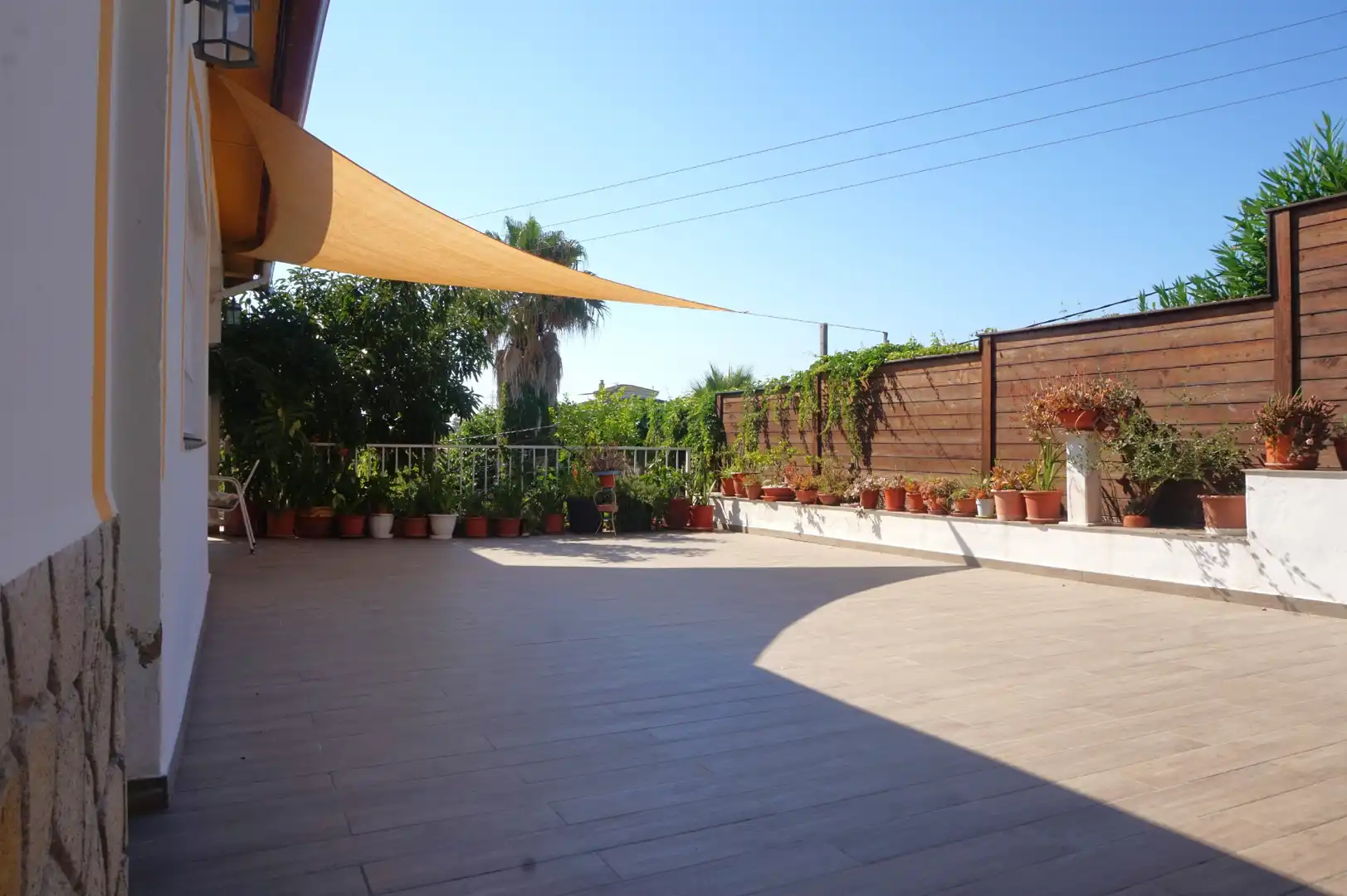 Terrassa de Casa o xalet en venda en Fogars de la Selva amb Calefacció, Jardí privat i Terrassa