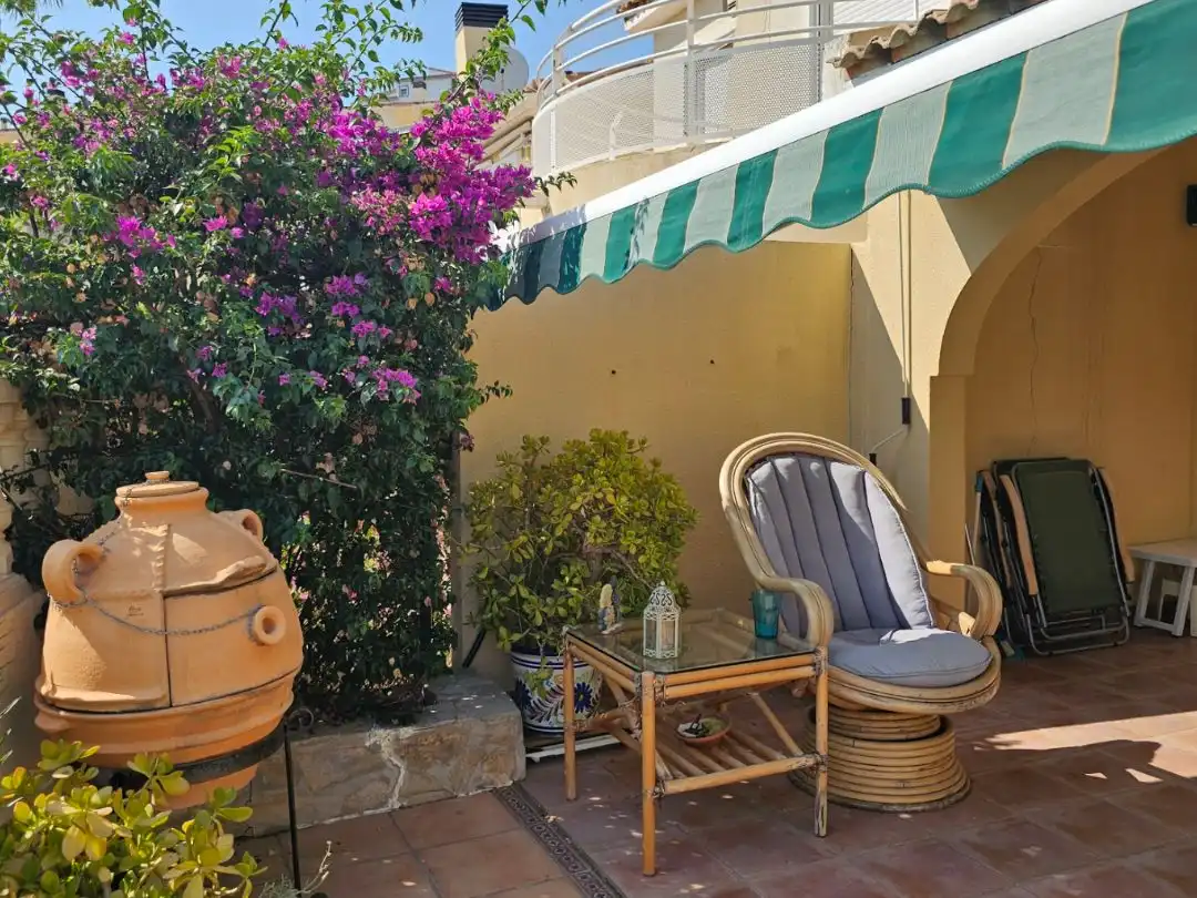 Terrace of Houses for sale in Gata de Gorgos  with Air Conditioner, Terrace and Balcony