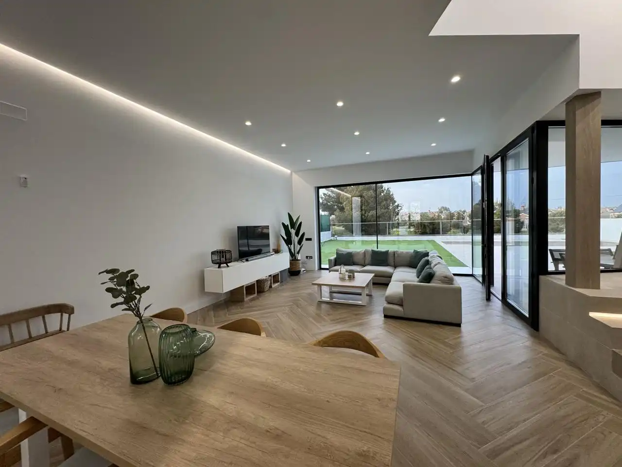 Sala de estar de Casa o chalet en venta en Illescas con Calefacción, Jardín privado y Terraza