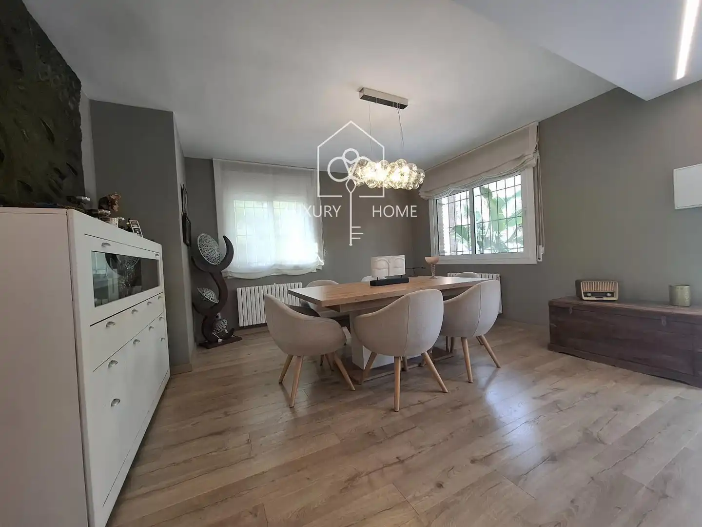 Dining room of Houses for sale in Begues  with Air Conditioner, Heating and Terrace