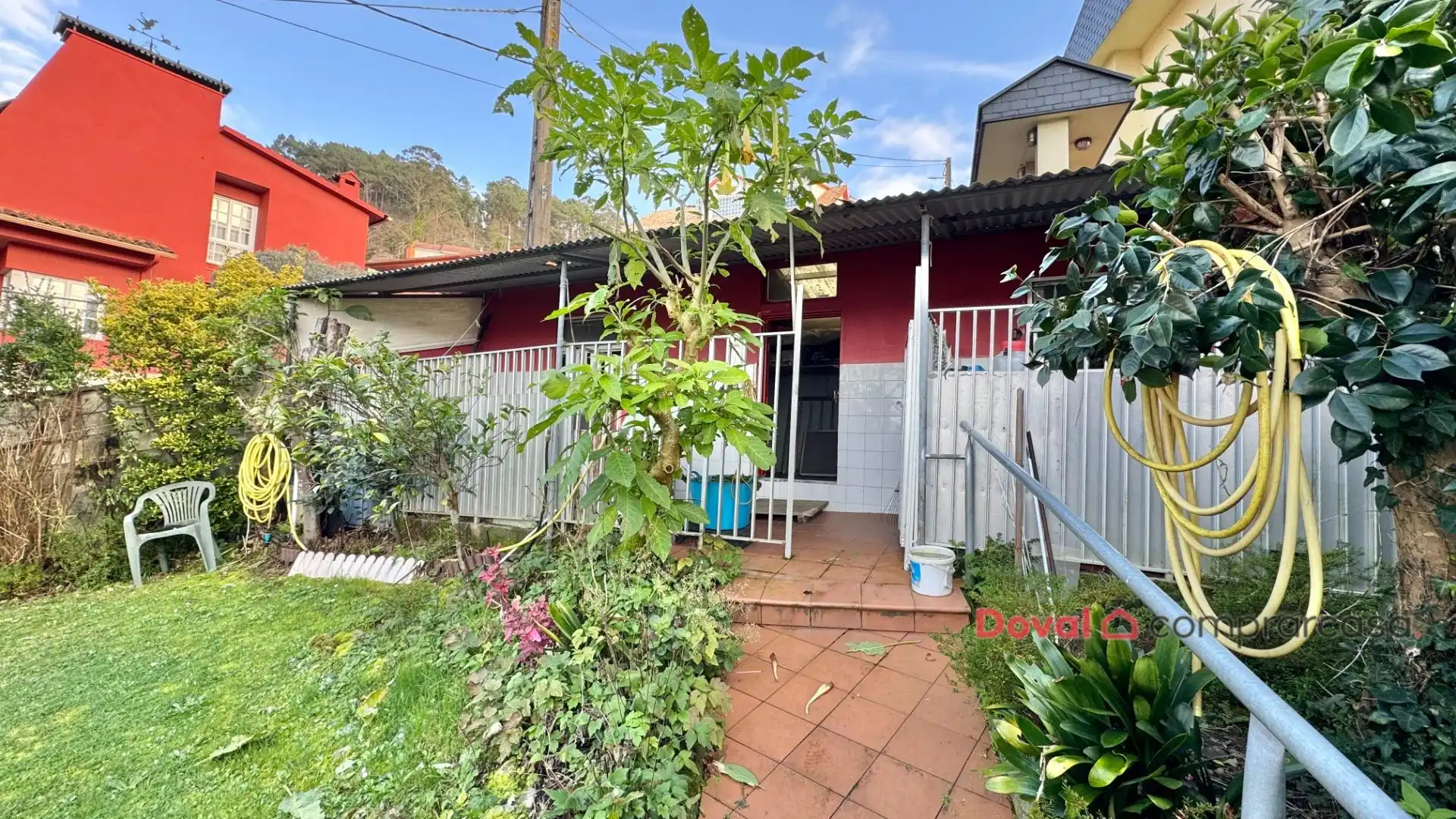 Garden of Houses for sale in Redondela  with Heating, Private garden and Jacuzzi