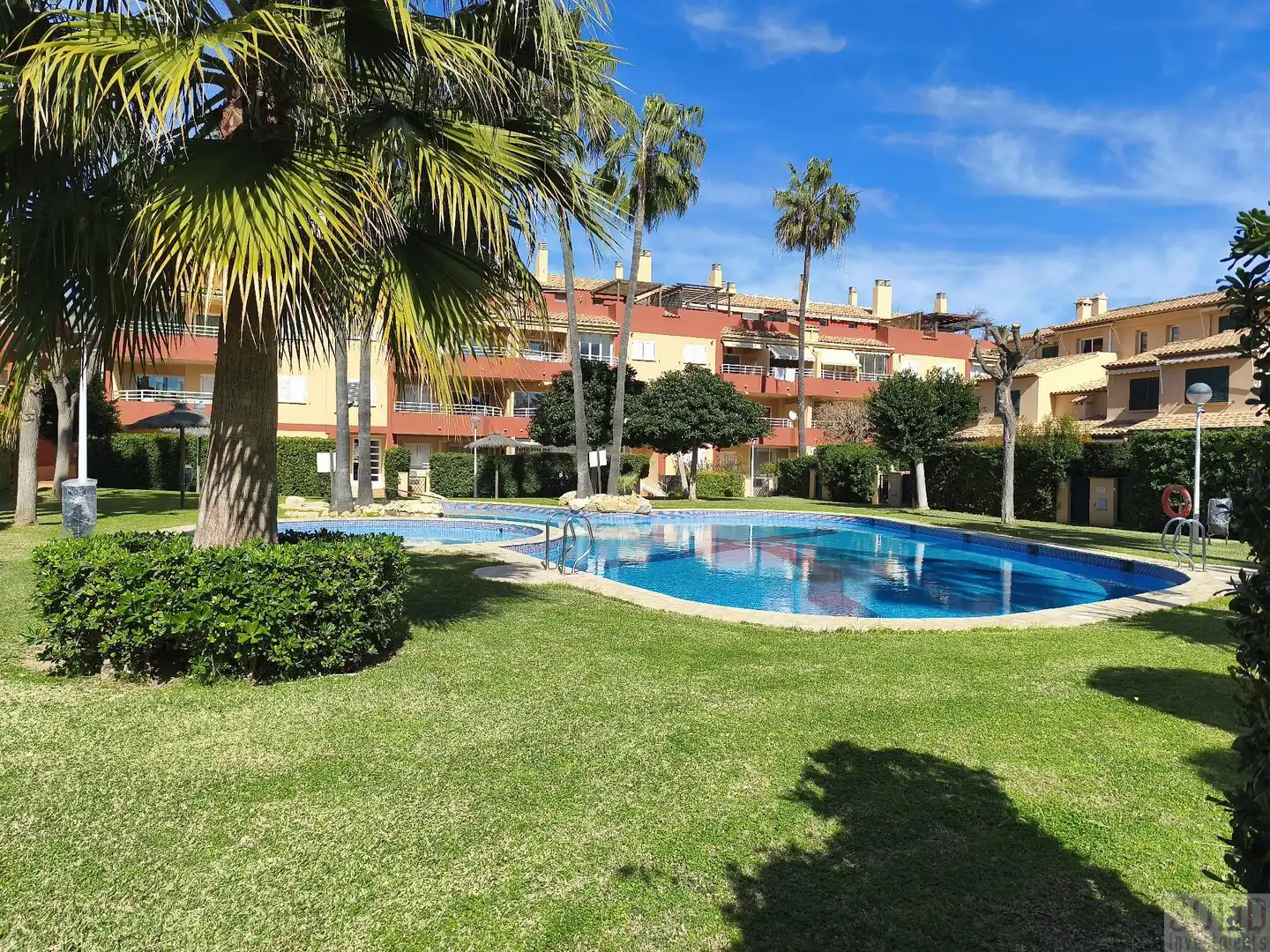 Jardín de Apartamento en venta en Jávea / Xàbia con Aire acondicionado, Calefacción y Terraza