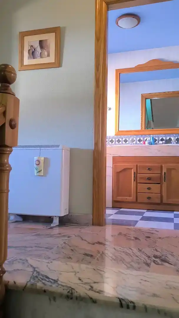 Cuina de Casa adosada en venda en Santa Fe amb Aire condicionat i Balcó