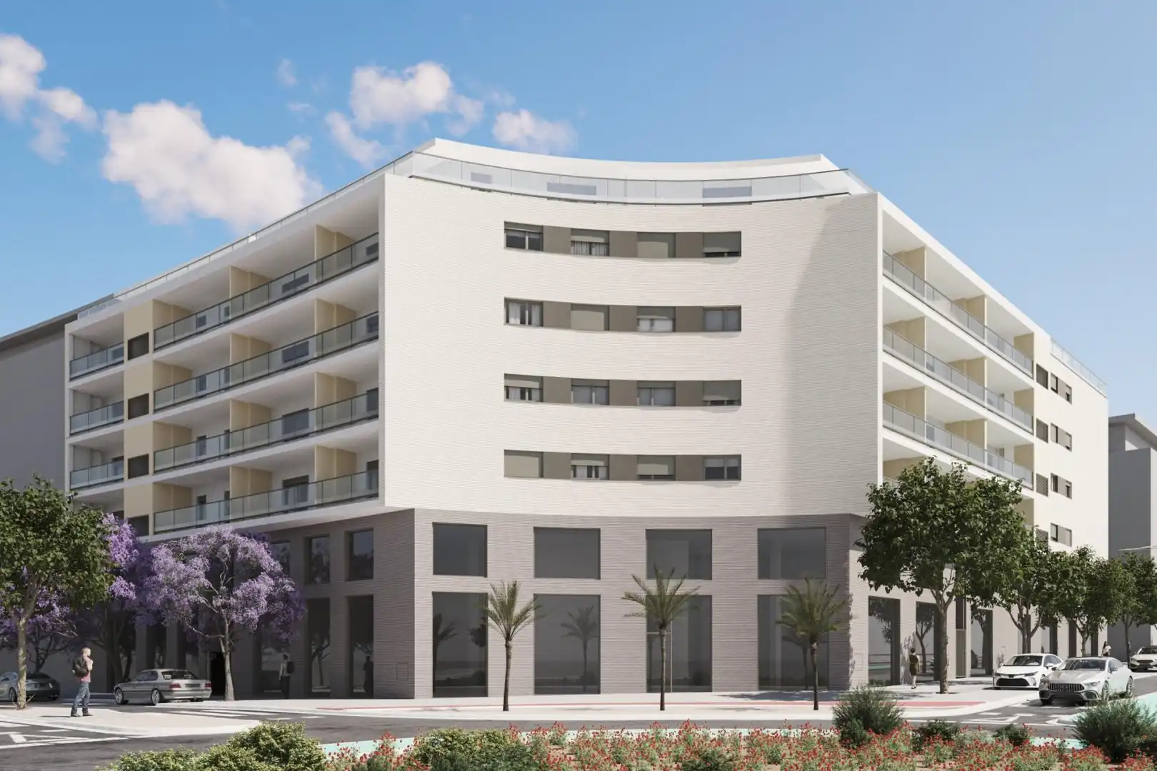 Piso con terraza en venta en Parc Central