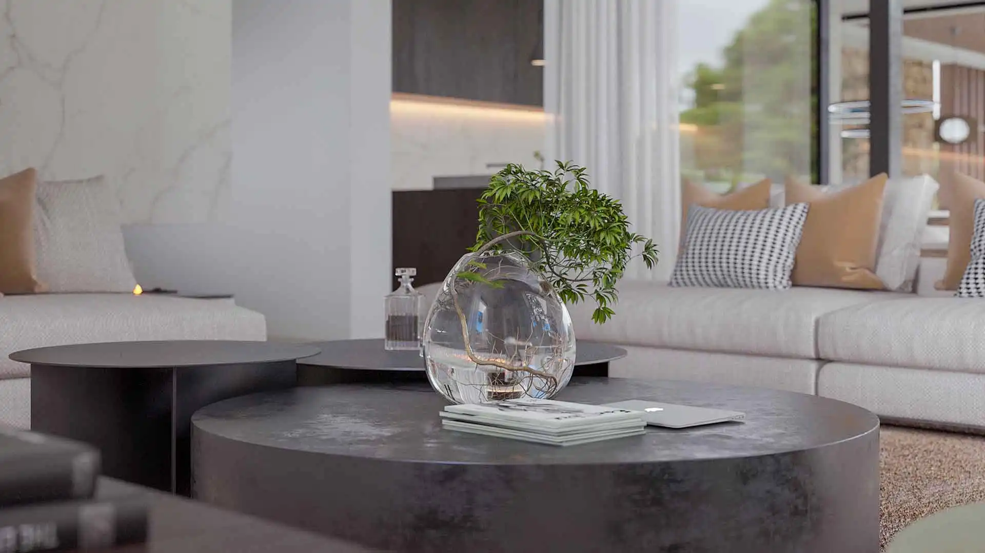 Sala d'estar de Residencial en venda en Marbella