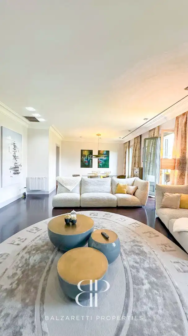 Wohnzimmer von Wohnung zur Miete in Barcelona mit Klimaanlage, Heizung und Parkett