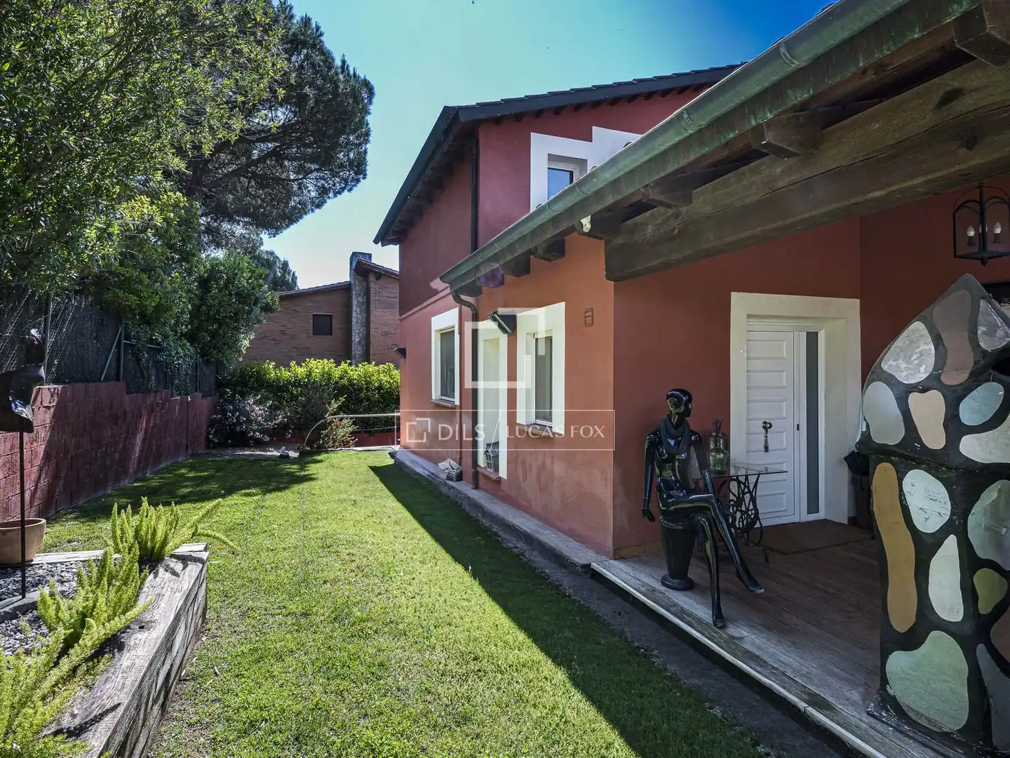 Jardí de Casa o xalet en venda en Sant Cugat del Vallès amb Aire condicionat, Calefacció i Jardí privat