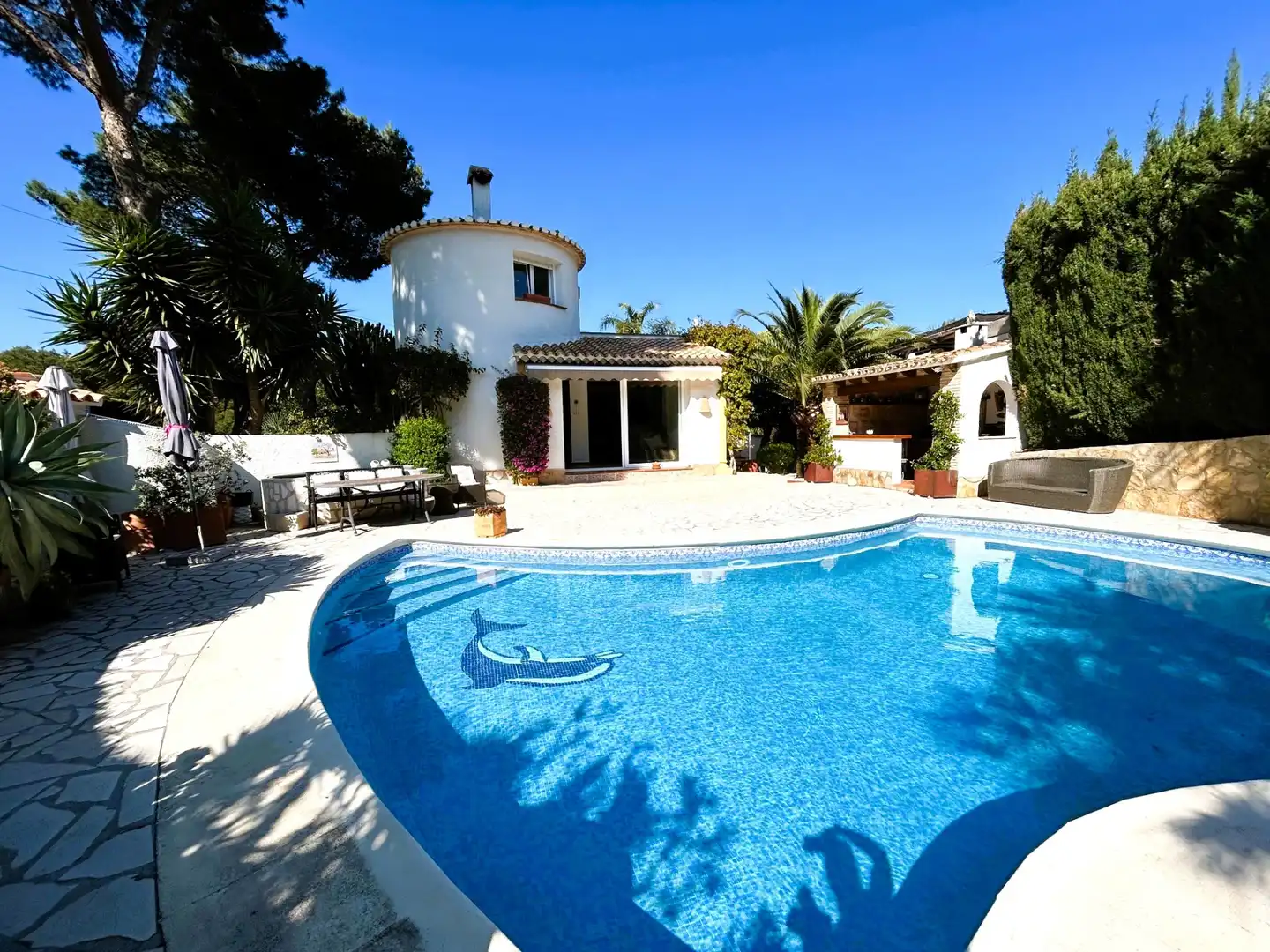 Exterior view of Houses for sale in Dénia  with Air Conditioner, Heating and Private garden