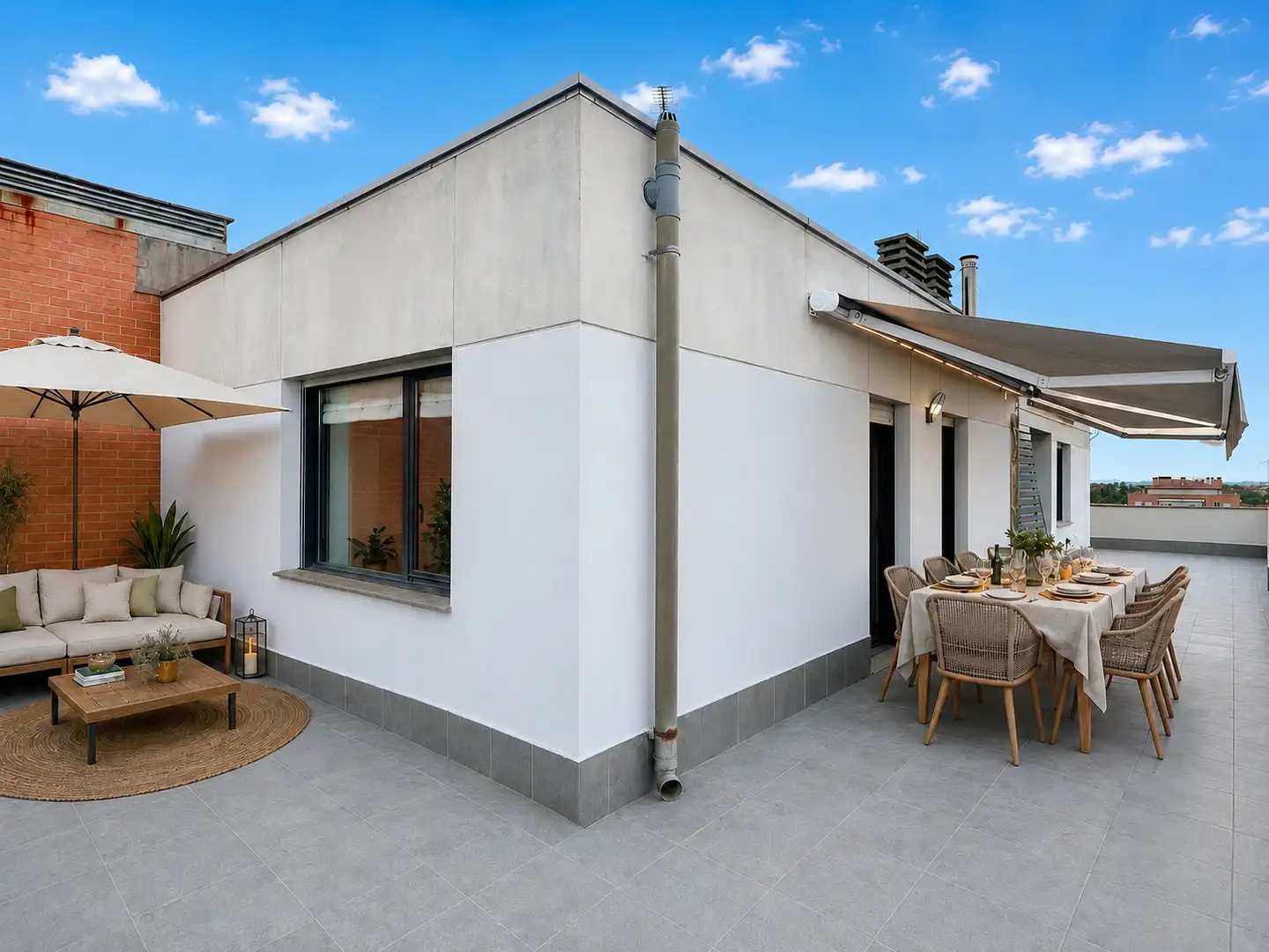 Terraza de Ático en venta en Vitoria - Gasteiz con Calefacción, Parquet y Terraza