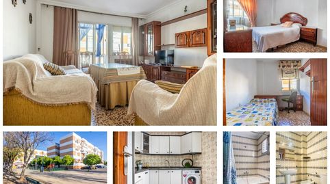 SE VENDE PISO 66 M2 3 HABITACIONES, UN BAÑO LUMINOSO