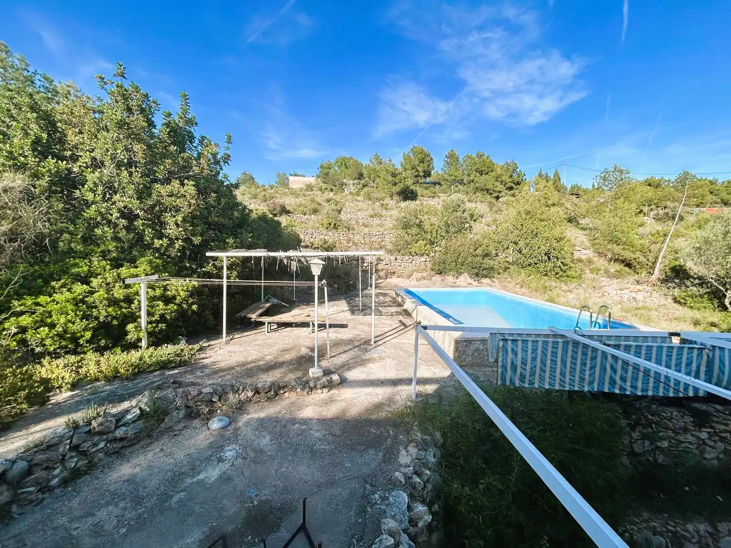 Piscina de Casa o xalet en venda en Olocau amb Aire condicionat, Terrassa i Moblat