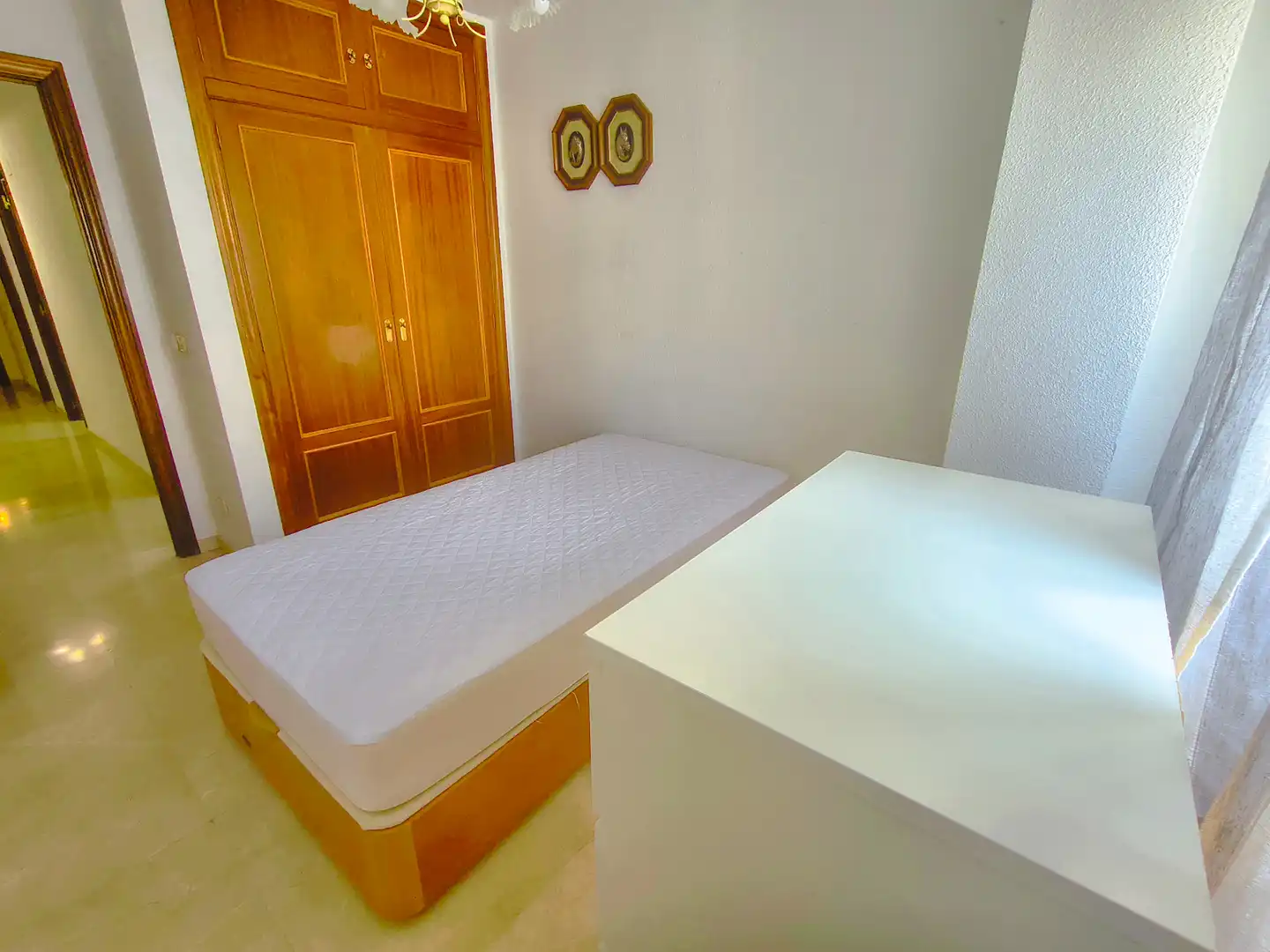 Bedroom of Flat for rent in Alicante / Alacant  with Air Conditioner, Terrace and Furnished