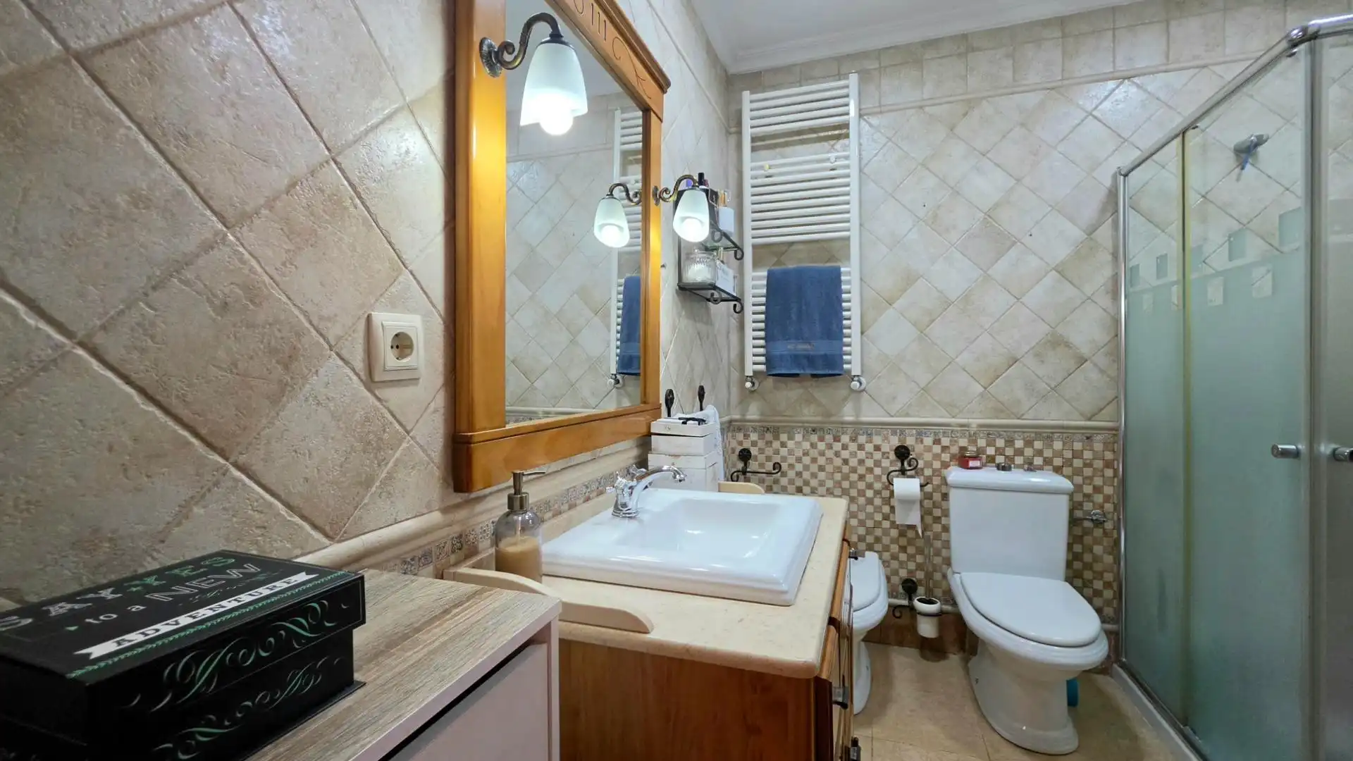 Bany de Casa o xalet en venda en La Unión amb Aire condicionat, Jardí privat i Terrassa