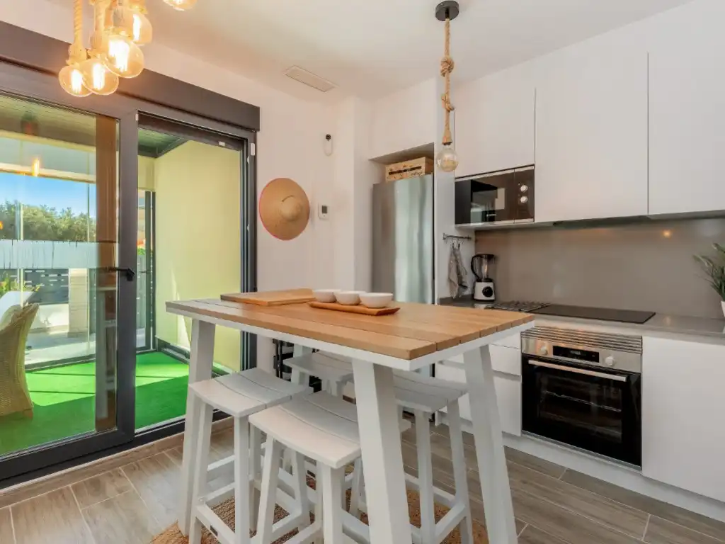 Kitchen of Ground floor for sale in El Campello  with Air Conditioner, Terrace and Community pool