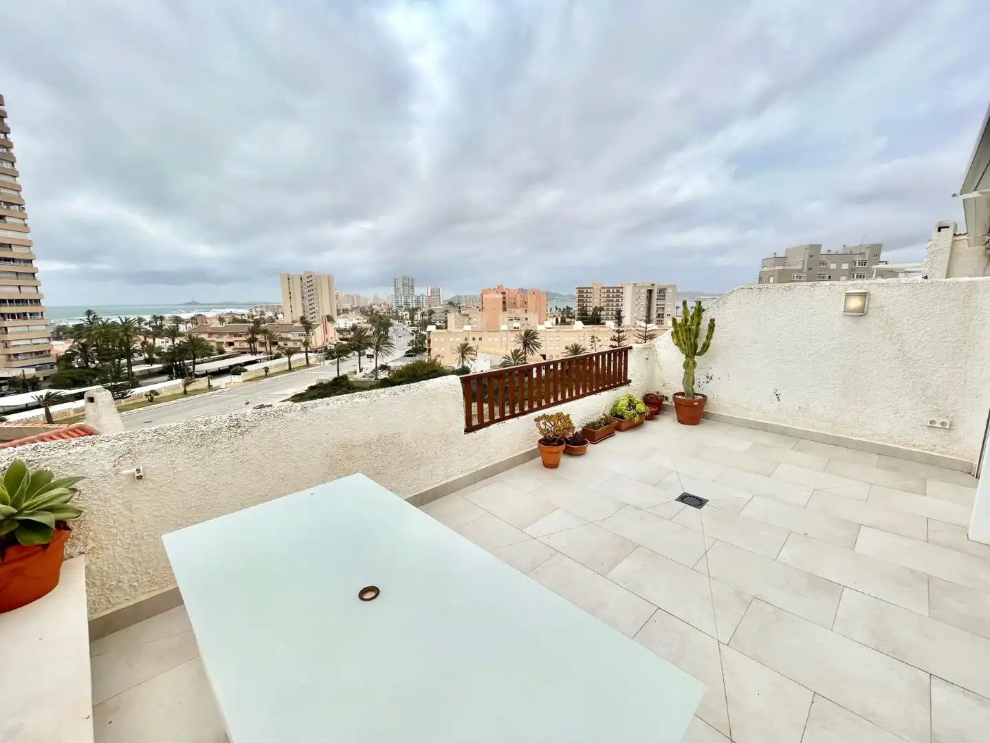 Terrace of Houses for rent in La Manga del Mar Menor  with Air Conditioner, Heating and Terrace