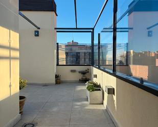 Terrace of Attic for sale in  Madrid Capital  with Air Conditioner, Heating and Parquet flooring