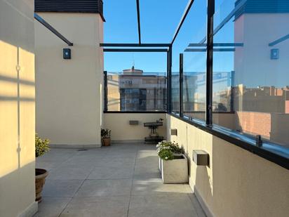 Terrace of Attic for sale in  Madrid Capital  with Air Conditioner, Heating and Parquet flooring