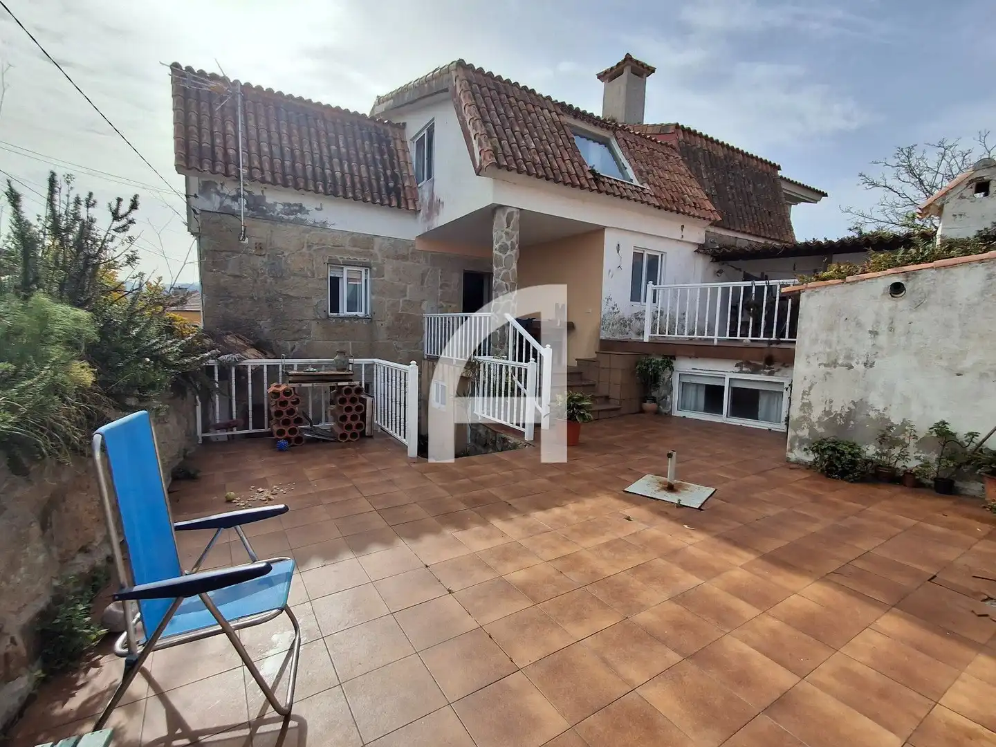 Terraza de Casa o chalet en venta en Vigo  con Calefacción, Terraza y Trastero