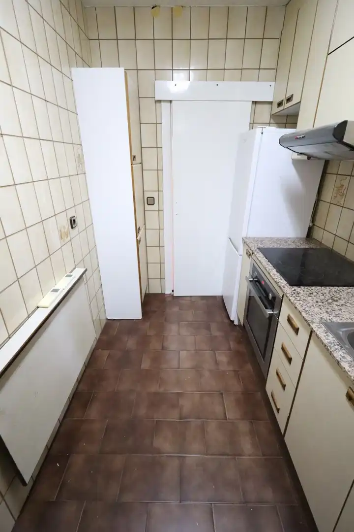 Küche von Wohnung zum Verkauf in Barcelona mit Heizung, Balkon und Haustechnik