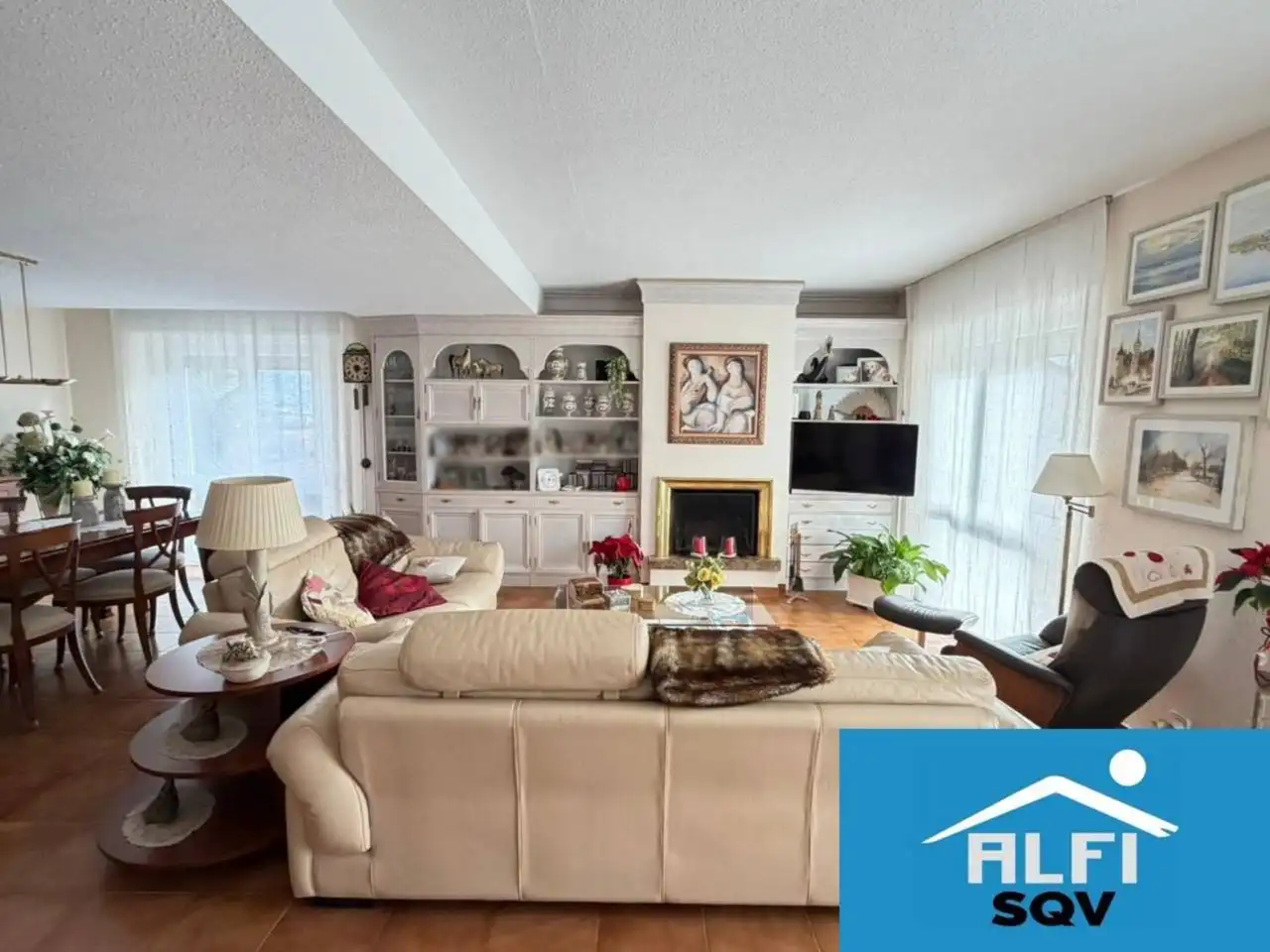 Living room of Houses for sale in Sant Quirze del Vallès  with Air Conditioner, Heating and Private garden