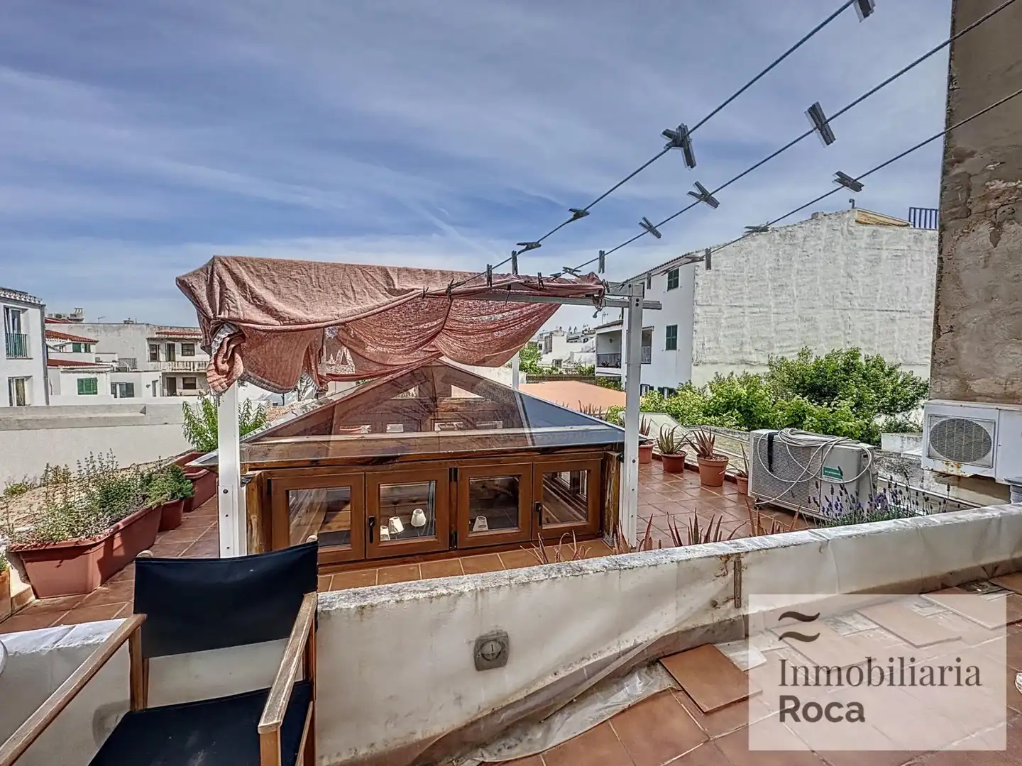 Terrace of Commercial properties for sale in Es Mercadal  with Air Conditioner, Terrace and Furnished