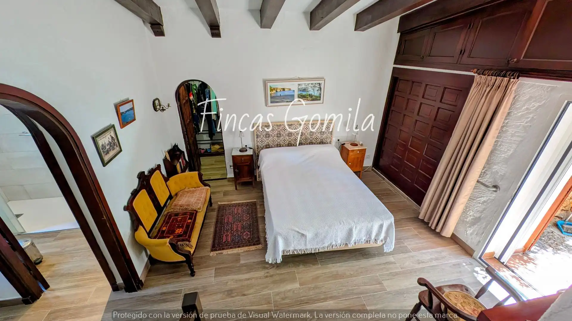 Habitación de Casa o chalet en venta en Sant Lluís con Aire acondicionado, Calefacción y Jardín privado