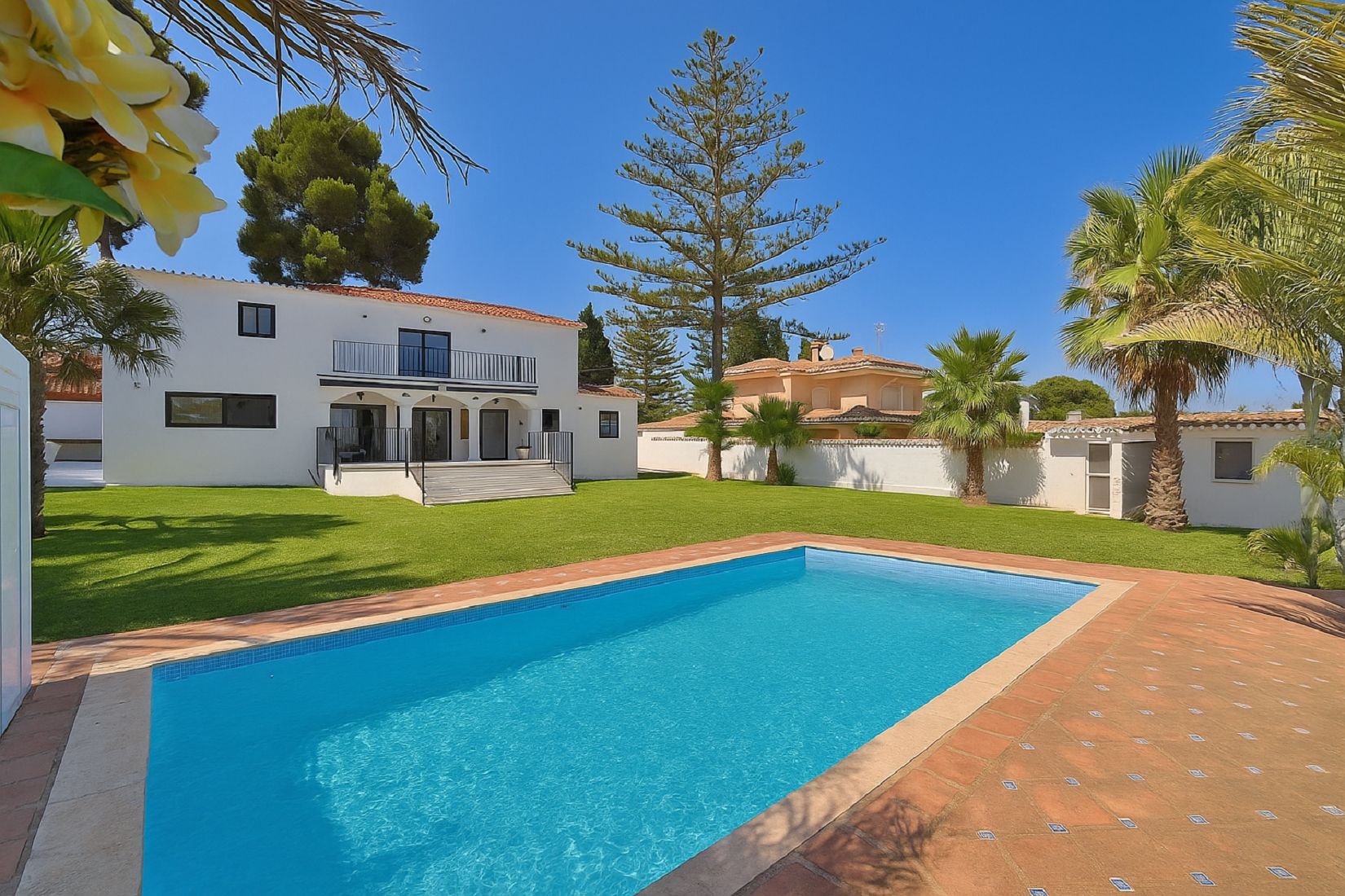 Swimming pool of House or chalet for sale in Mijas  with Private garden, Terrace and Storage room